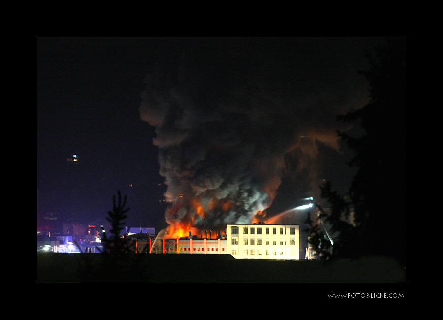 Großbrand in Niedernhall