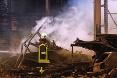 Großbrand in Wuppertal