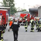 Großbrand Rheinsheim Personalaufwand