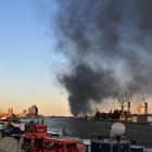 Großbrand überschattet Hamburger Hafen Geburtstag - 08.05.2016