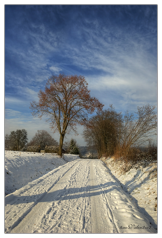 grossdeinbach - south of germany - winter,