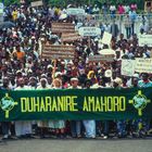 Große Demo für den Frieden in Ruanda