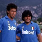 grosse erinnerung wenn Maradona mit SSC Neapel Italienische Meister wahr