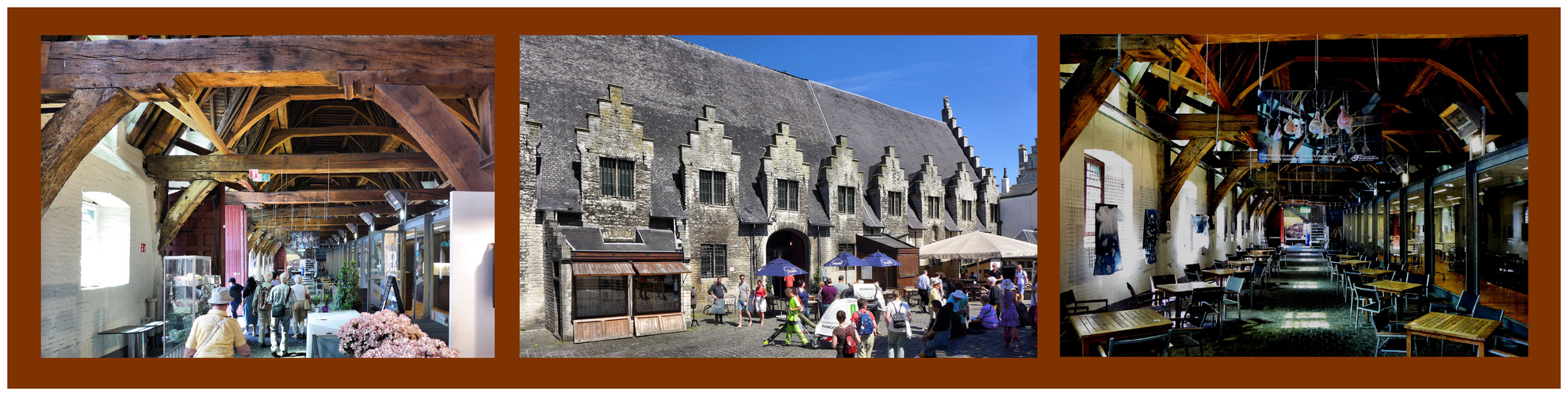 Große Fleischhalle in Gent 