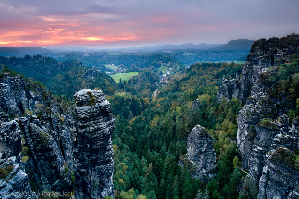 Große Gans Aussicht, Sächsische Schweiz