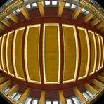 * Grosse Halle - die Decke * -fisheye-