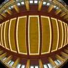 * Grosse Halle - die Decke * -fisheye-