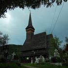 grosse Holzkirche in Ieud