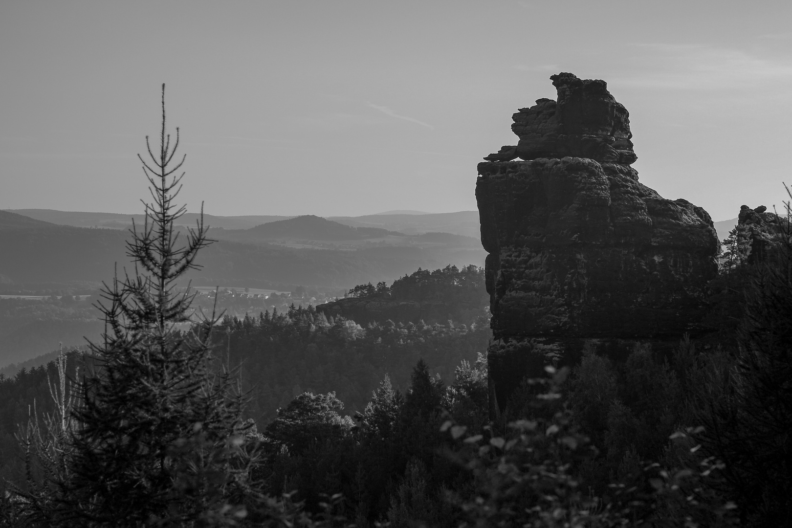 Grosse Hunskirche Sächsische Schweiz