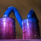 Große Kanister im Landschaftspark Duisburg