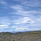 Große Landschaft- kleiner Mensch