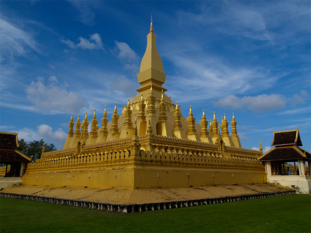 Große Stupa in Vientaine