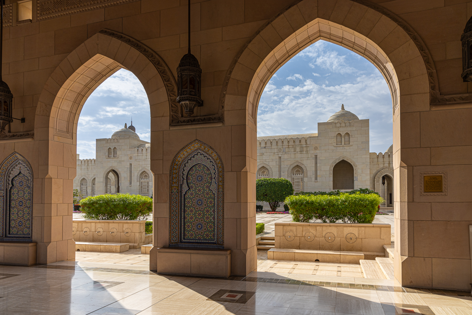 Große Sultan Qaboos Moschee