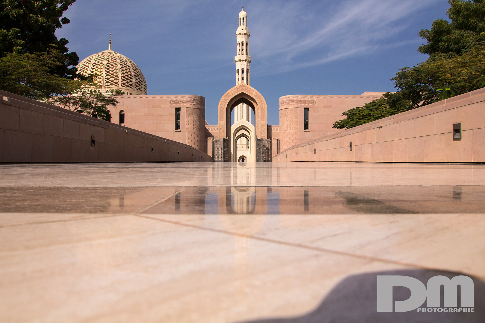 Grosse Sultan-Qabus-Moschee in Muscat (Oman)