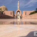Grosse Sultan-Qabus-Moschee in Muscat (Oman)