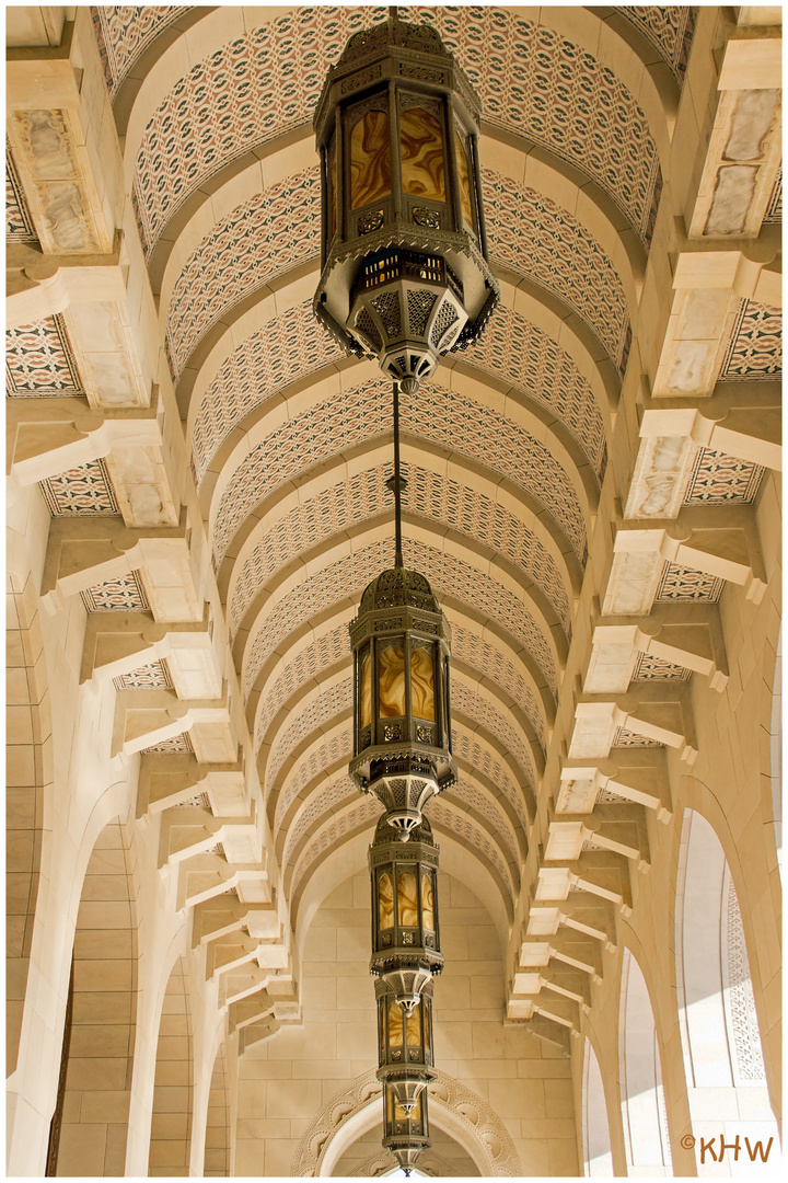 Große Sultan-Qabus-Moschee, Maskat (Oman) - 4