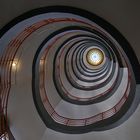 Große Treppenspirale von unten