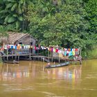 große Wäsche am Amazonas