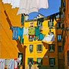 Große Wäsche in Venedig