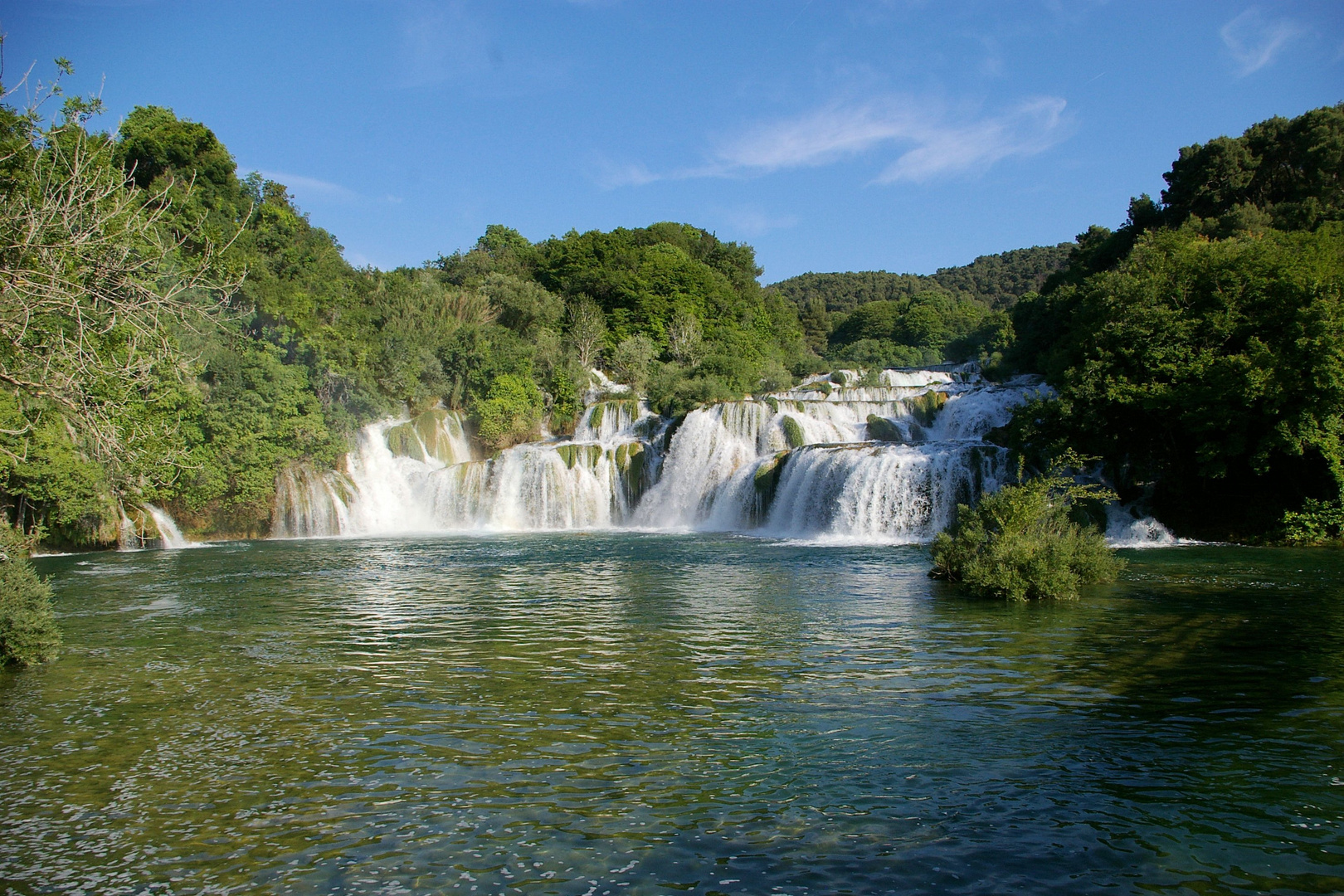 Große Wasserfälle im Krka-Nationalpark