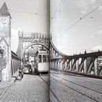 Grosse Weserbrücke etwa Mitte der fünfziger Jahre