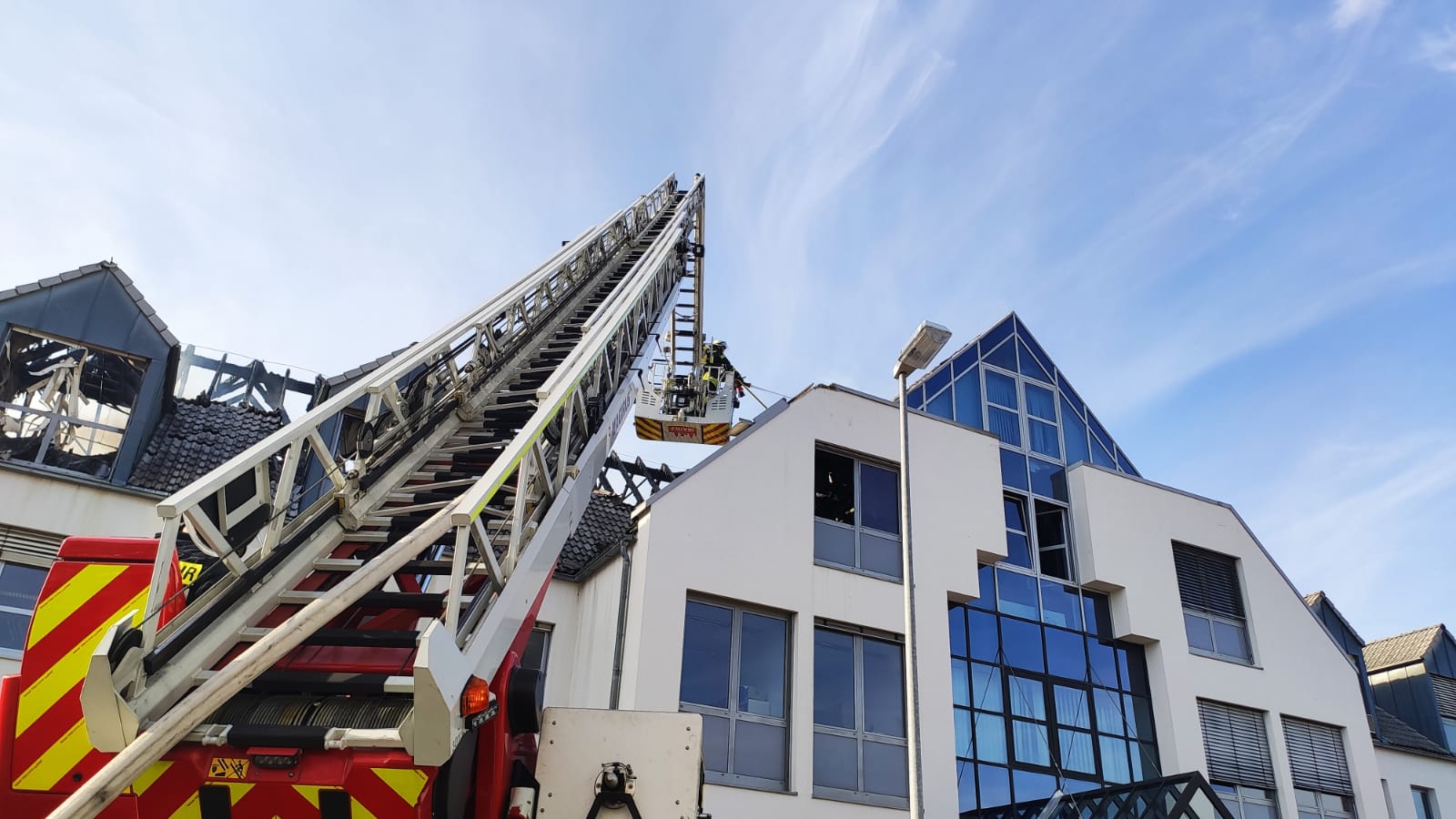 Großeinsatz der Feuerwehr Mainz vom 2 Juni 2020 in Gonsenheim