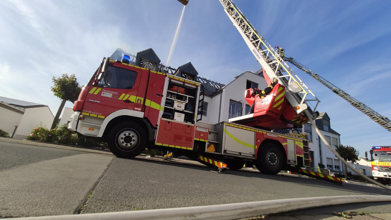 Großeinsatz der Feuerwehr Mainz vom 2.Juni 2020 in Gonsenheim