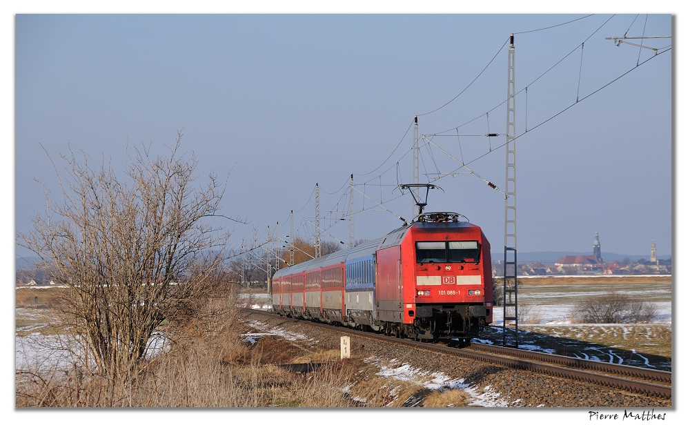 Großenhain im Rücken