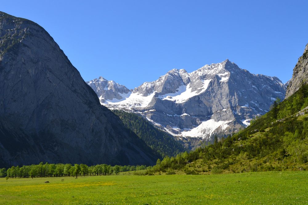 Großer Ahornboden - auf dem Weg zur Engalm