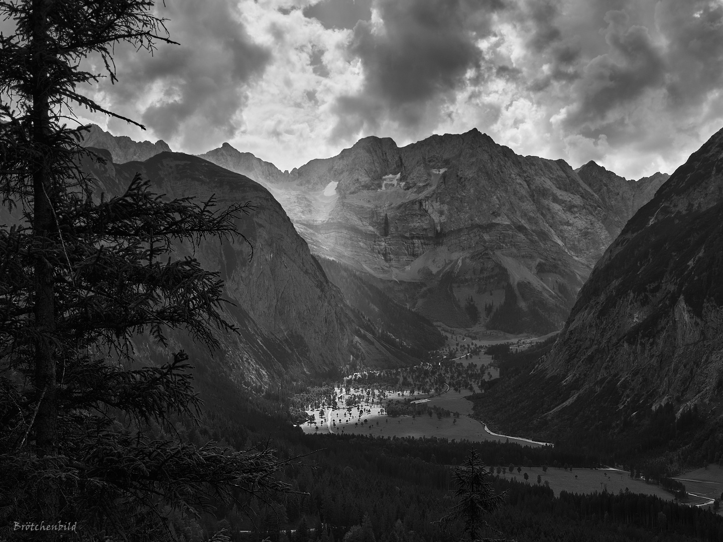 Großer Ahornboden und Spritzkarspitze