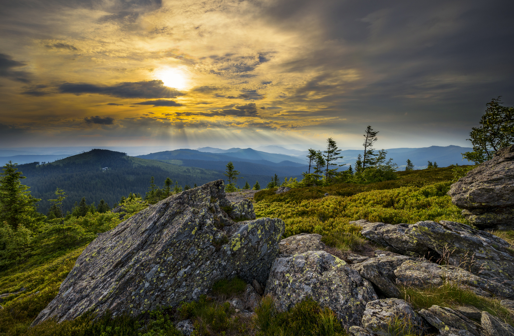 Großer Arber Foto & Bild | nikon, sonnenuntergang, natur Bilder auf