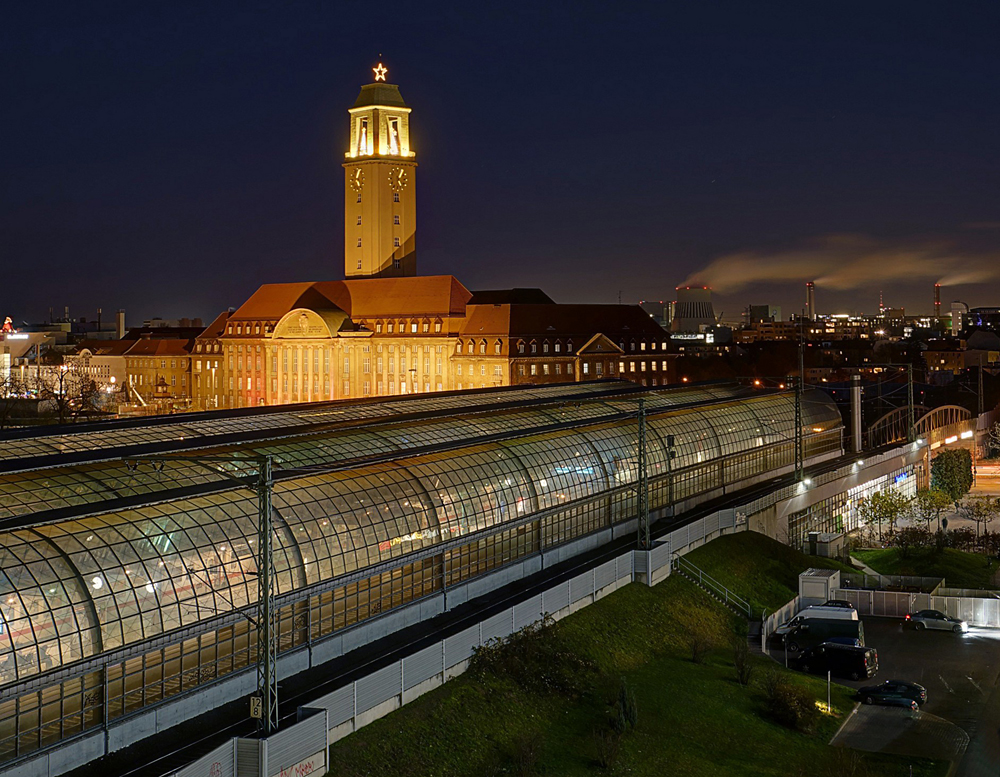 Großer Bahnhof