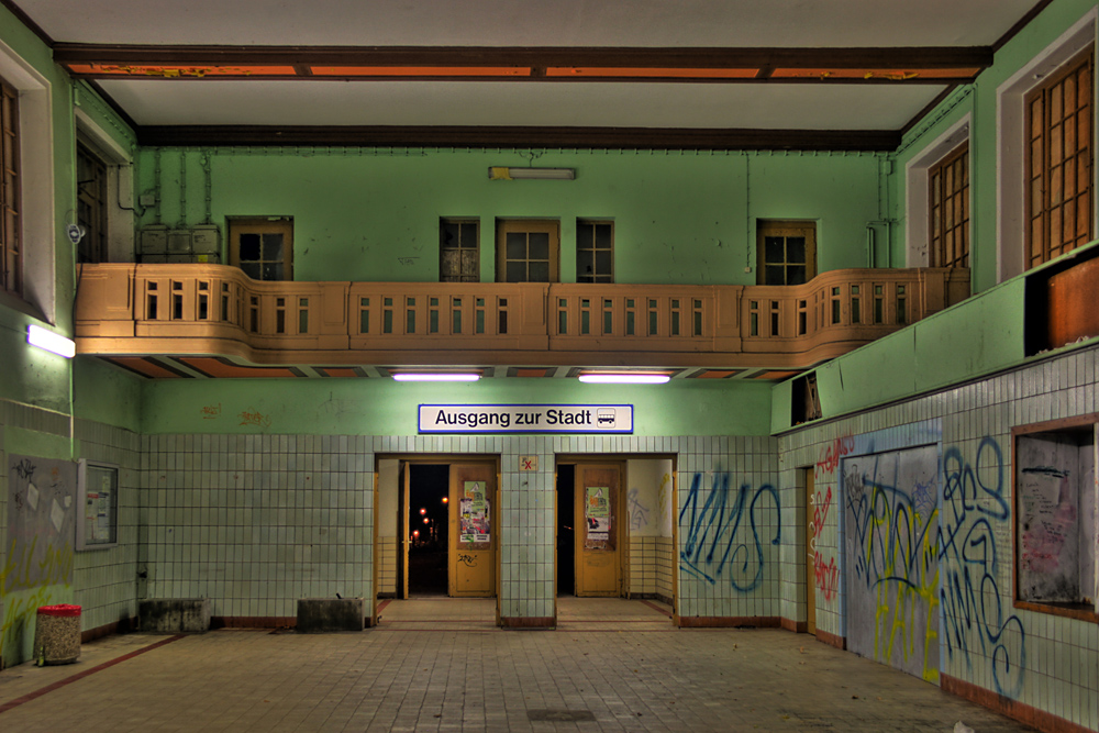 Großer Bahnhof