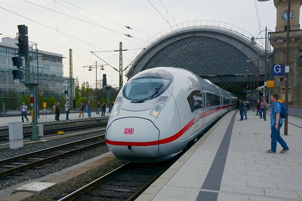 Großer Bahnhof ....