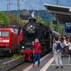 Großer Bahnhof Bebra