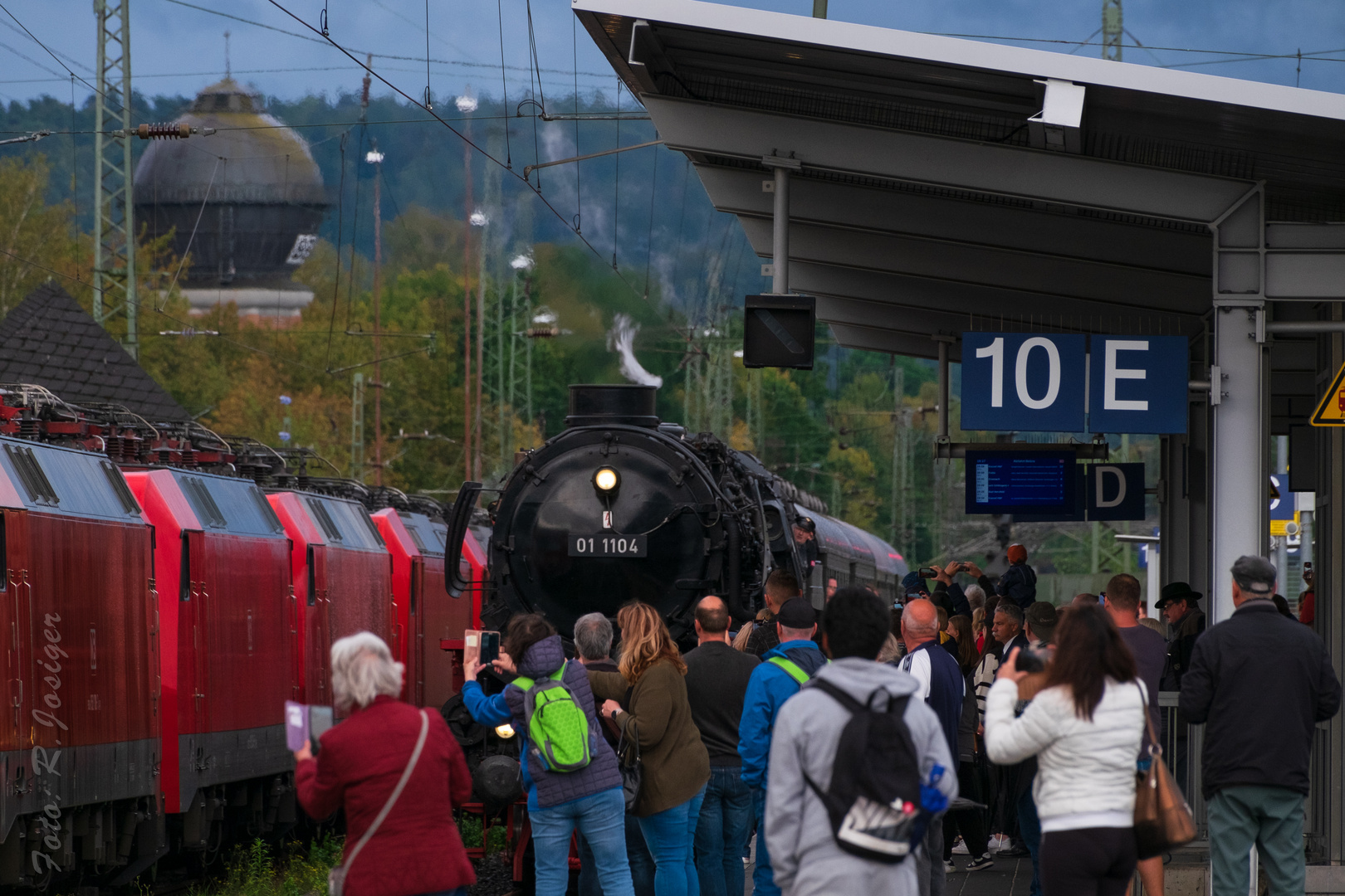 Großer Bahnhof Bebra