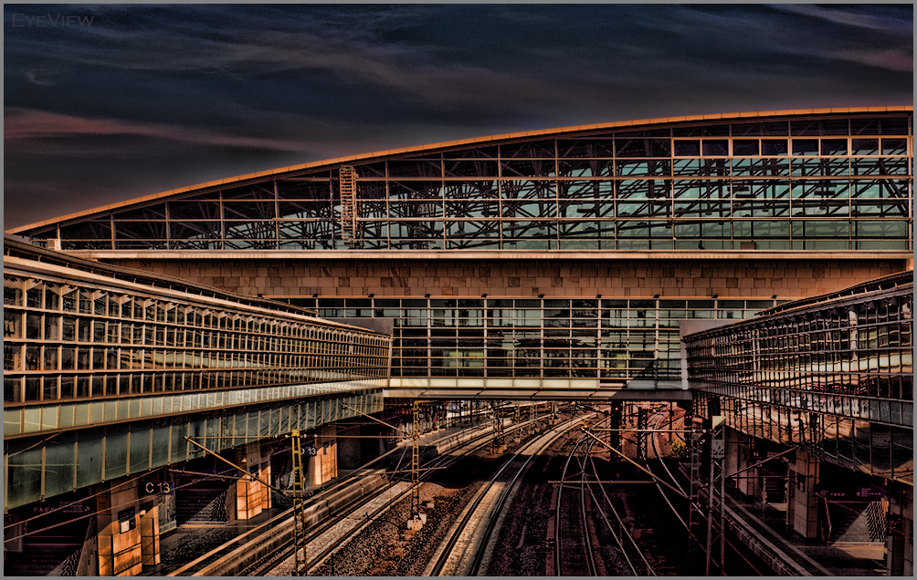 Großer Bahnhof.........