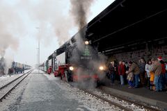 Großer Bahnhof....