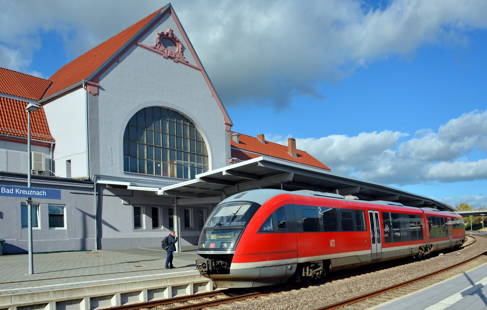 Großer Bahnhof - kleine Züge