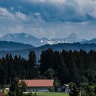 Großer Daumen und Zugspitze sind weit weg zu sehen