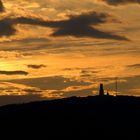 Grosser Feldberg bei Sonnenuntergang