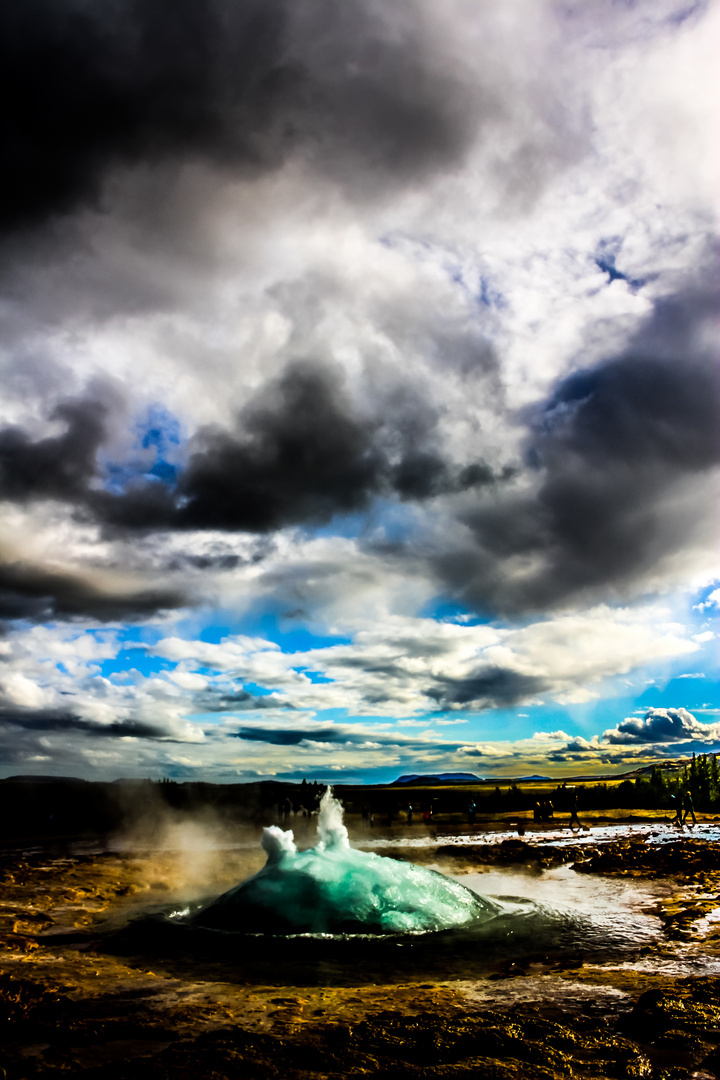 Grosser Geysir Island Foto Bild Europe Scandinavia Iceland Bilder Auf Fotocommunity