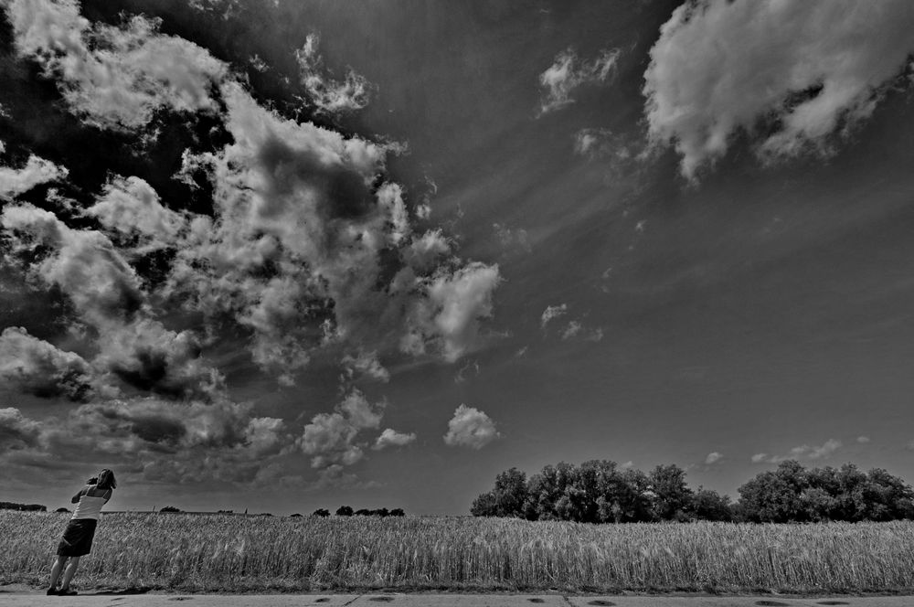 großer himmel....