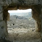 Großer jüdischer Friedhof in Jerusalem
