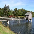 Großer Kranicher Teich mit Striegelhaus