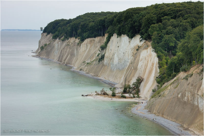 großer Kreideabbruch auf Rügen 2007