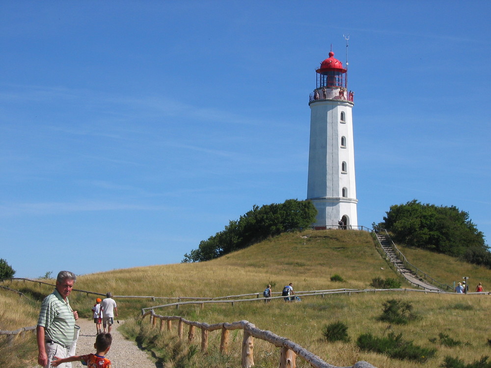 großer Leuchtturm auf Hiddensee