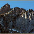 Grosser Mythen mit Hütte, aber fast ohne Schnee...