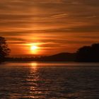 Großer Plöner See zum Sonnenuntergang....