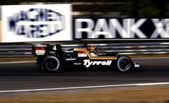 Großer Preis von Belgien in ZOLDER F.1 Stefan Bellof im alten Tyrrell Ford mit Saugmotor.